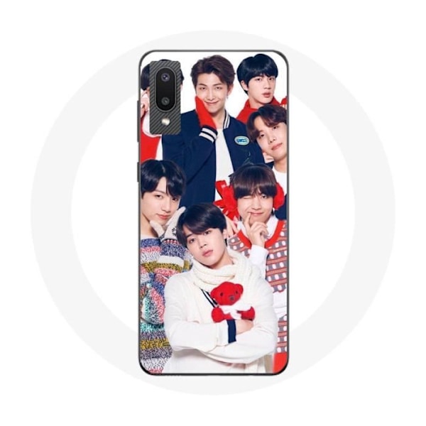 Coque för Samsung Galaxy A02 BTS Affisch Medlemmar Julklapp 2023