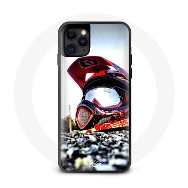 Coque iphone 11 pro max Motocrosshjälm