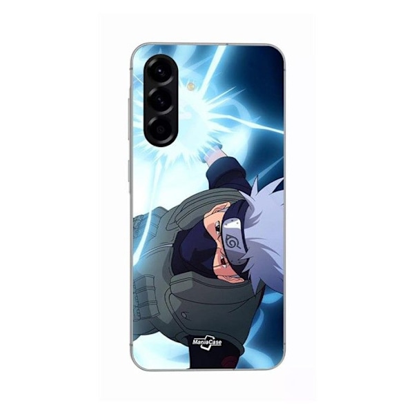Coque - Maniacase - Samsung Galaxy A36 - Silikon - Svart - Naruto mask kraft Svart