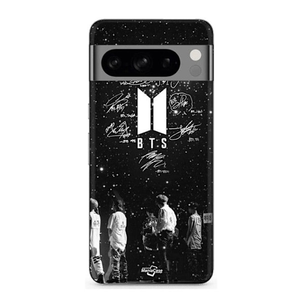 Coque - MANIACASE - Google Pixel 8a Pro - Silikon - Mjuk - Stjärnklar natt Svart