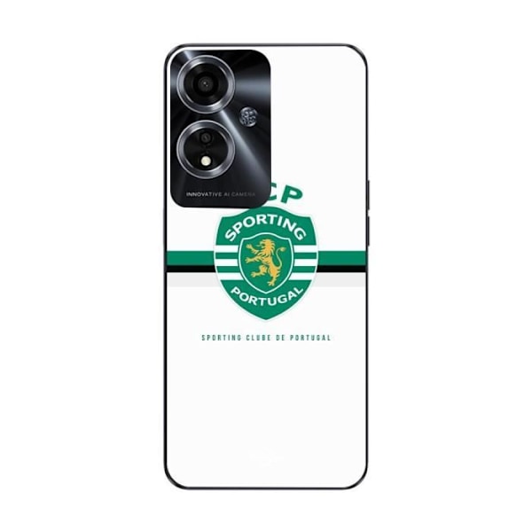 Coque för Oppo A59 5G SCP SPORTING PORTUGAL VIT BAKGRUND Maniacase