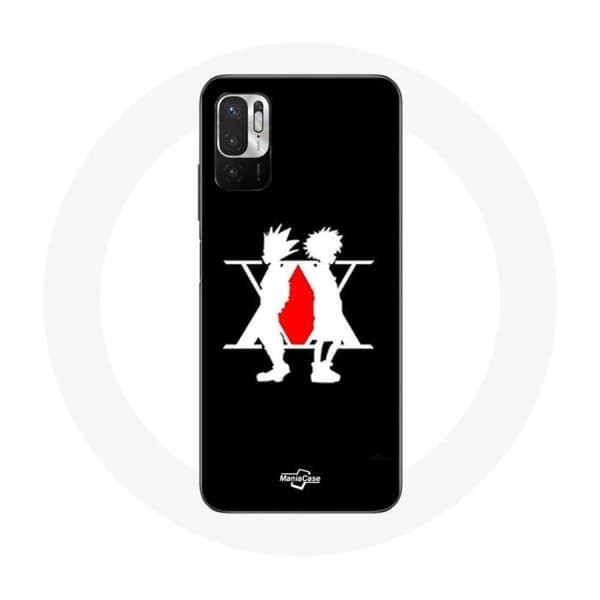 Cover til Xiaomi Redmi Note 10T 5G Hunter x Hunter Manga Logo Sort