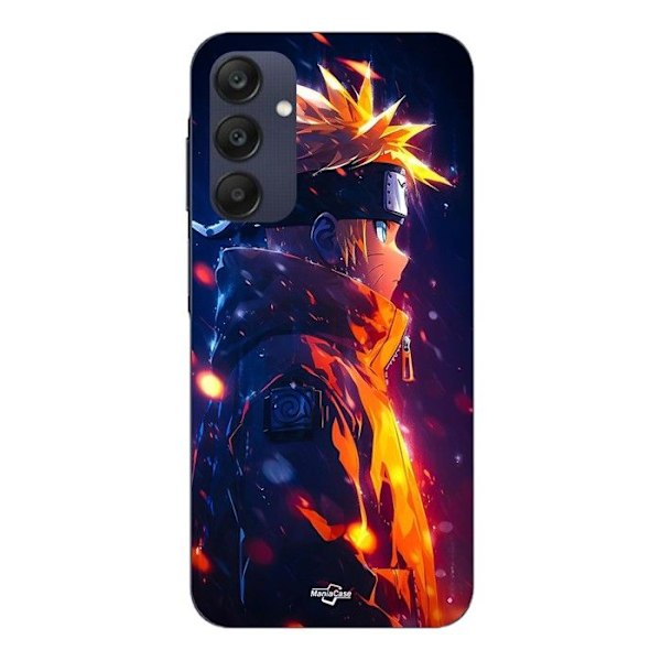 Coque - Maniacase - Samsung Galaxy A25 - Naruto Uzumaki - Mjuk - Silikon - Svart