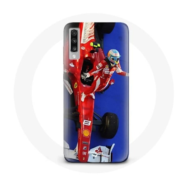 Coque - Formel 1 - Galaxy A70 - Röd - Fernando Alonso - Styv Röd