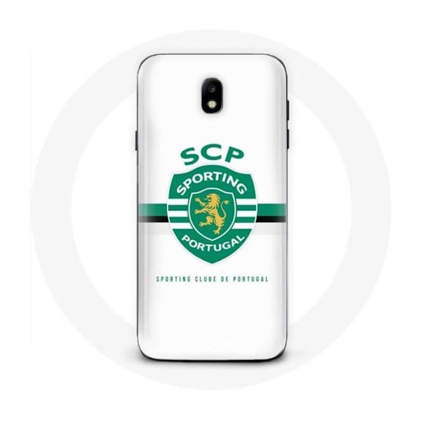 Coque - Maniacase - Samsung Galaxy J5 2017 - Svart - Flexibel - Motiv SCP Sporting Portugal svart