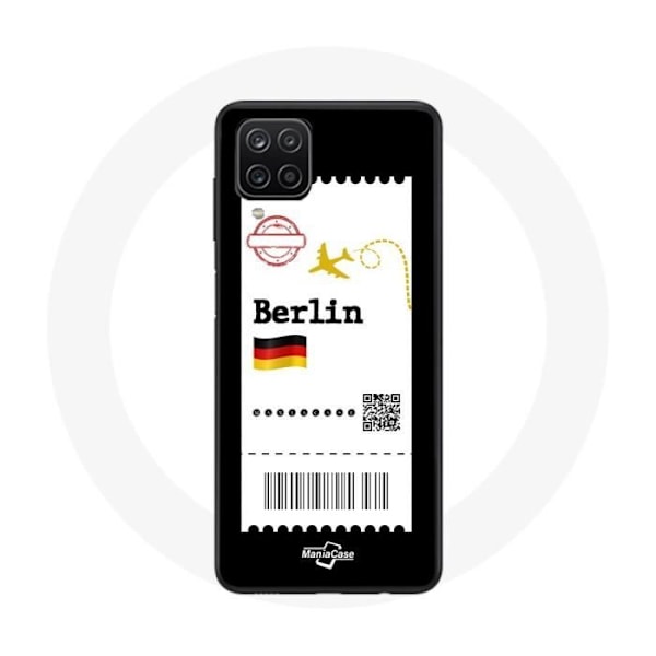 Skyddsfodral för Samsung Galaxy A42 5G Flygbiljett Berlin