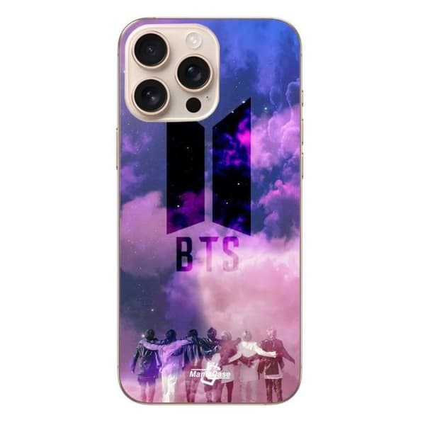 Coque Iphone 16 Pro bts musiikkiryhmä kpop logo Maniacase