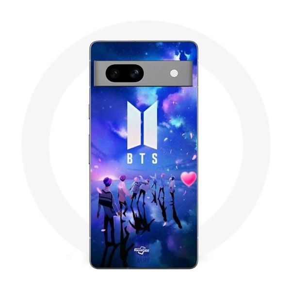 Coque Maniacase för Google Pixel 7a BTS gruppsymbol armé