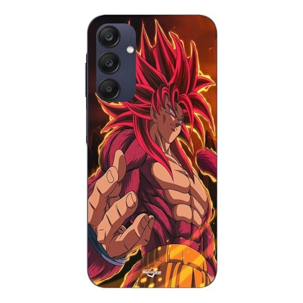 Coque - DAIMA - Samsung Galaxy A25 - Dragon Ball - Goku Ultime SSJ4 - Mjuk silikon
