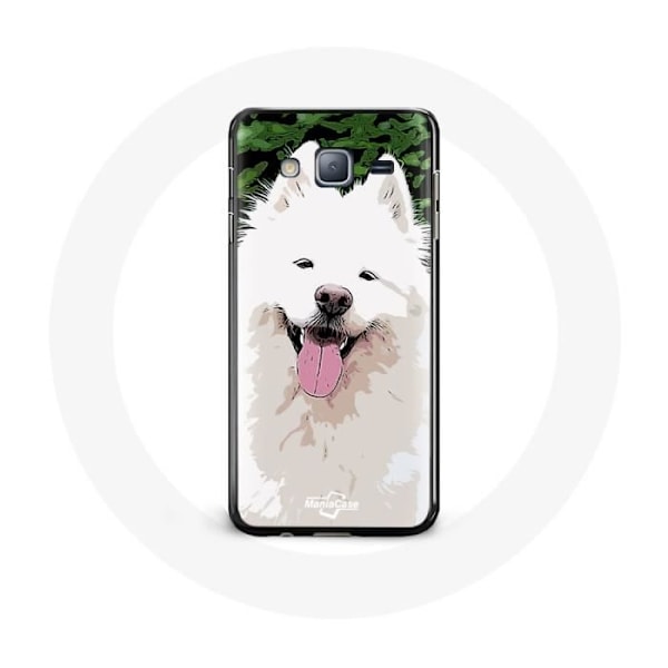 Mobilskal för Samsung Galaxy J5 Samoyed Vit Hundras