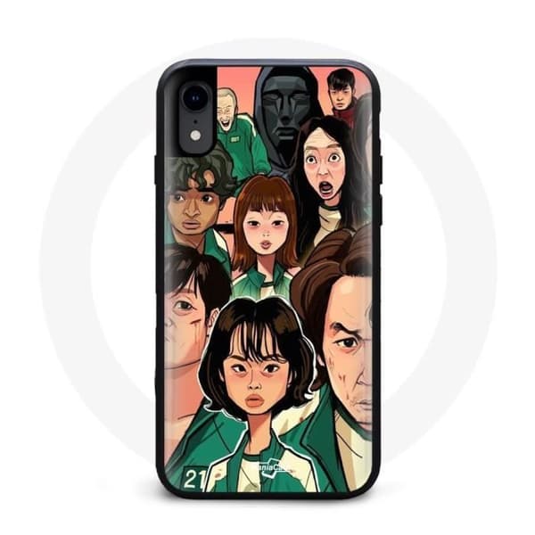 Coque Iphone XS Squid Game Fan art
