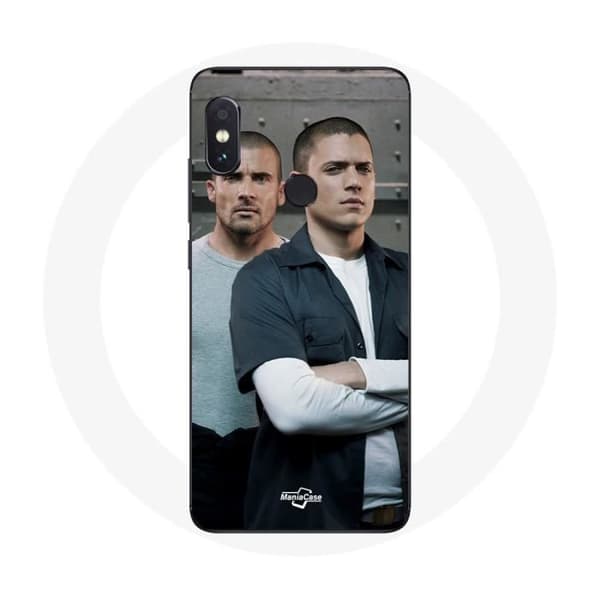 Kotelo Xiaomi Redmi Note 5 AI Dual Camera Prison Break Michael Scofield ja Lincoln Burrows
