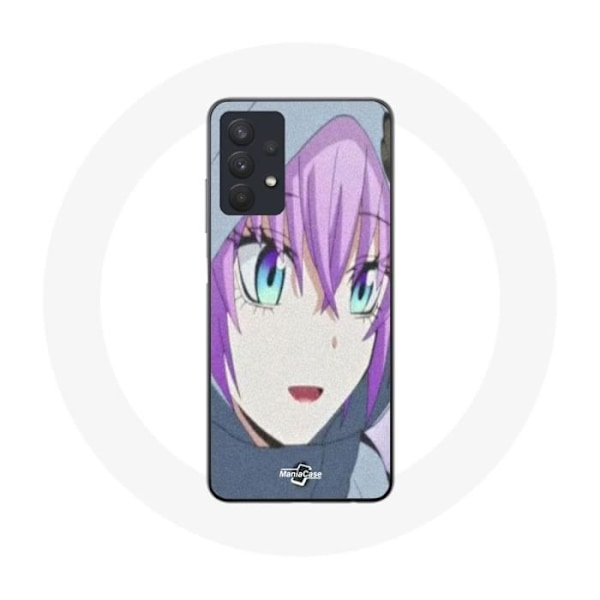 Coque - Maniacase - Samsung Galaxy A32 5G - Ritsu Assassination Classroom - Silikon - Mjuk svart
