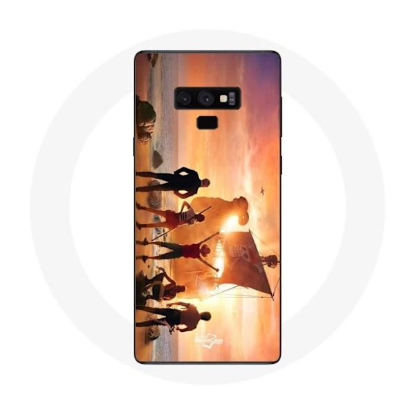 Coque - Maniacase - Samsung Galaxy Note 9 - Mjuk - Svart - One Piece Affisch av Besättningen Säsong 1