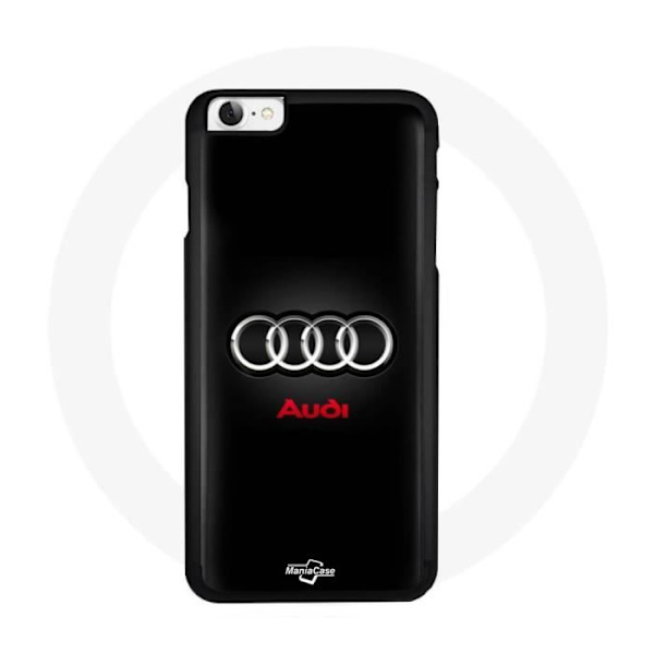 Coque - Audi - Iphone SE - Blød - Sort - Stødbeskyttelse