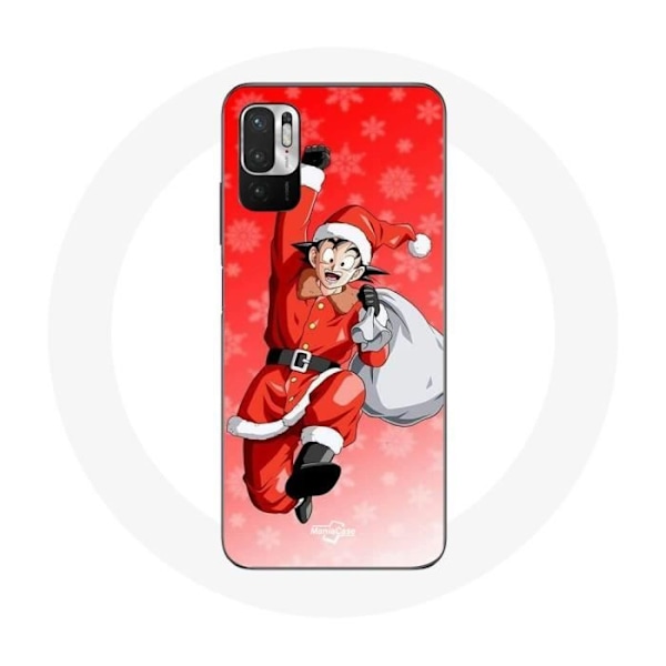 Coque för Xiaomi Poco M3 Pro Anime Son Goku Dragon Ball Julen 2023