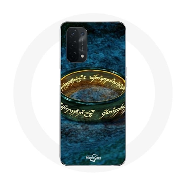 Coque - Maniacase - Oppo A74 5G - Svart - Mjuk - Sagan om ringen