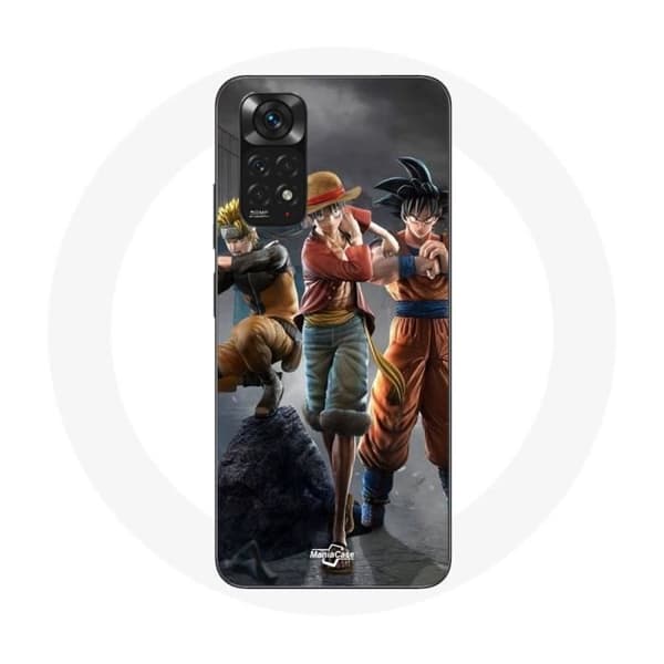 Coque - Maniacase - Xiaomi Redmi Note 11s - Anime - 3D - Sort silikone svart