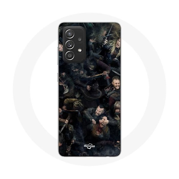 Coque för Samsung Galaxy A52 Vikings Teaser Säsong 6 Affisch Karaktärer Konst