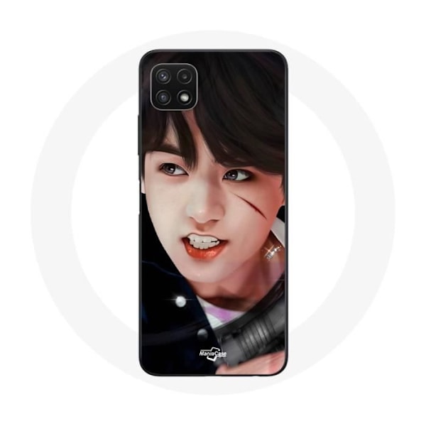 Coque för Samsung Galaxy A22 5G BTS Bangtan Sonyeondan Jungkook Fanart