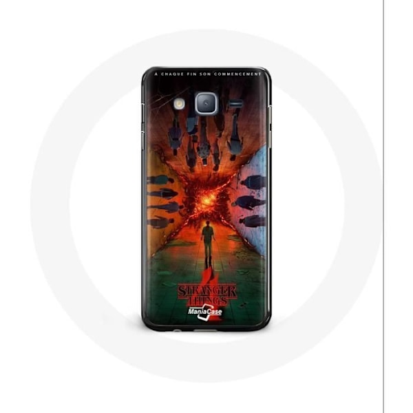 Coque för Samsung Galaxy A3 Stranger Things Säsong 4 Affisch Utrustning från den Nya Teorin