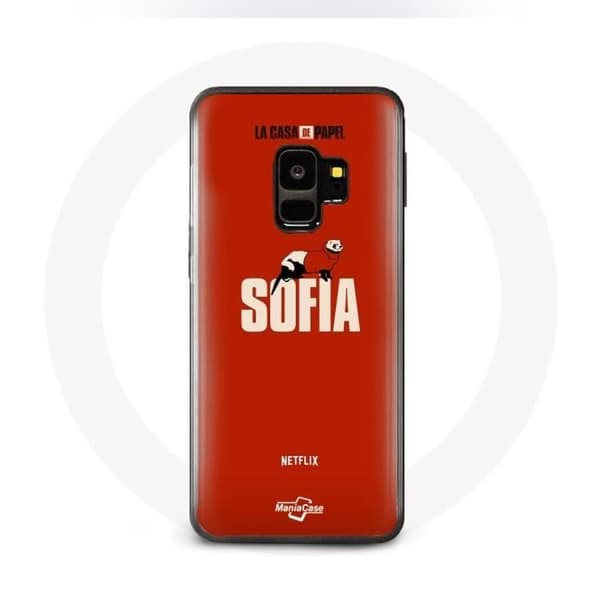 Kuori Samsung S9+: La casa de papel Sofia Taide