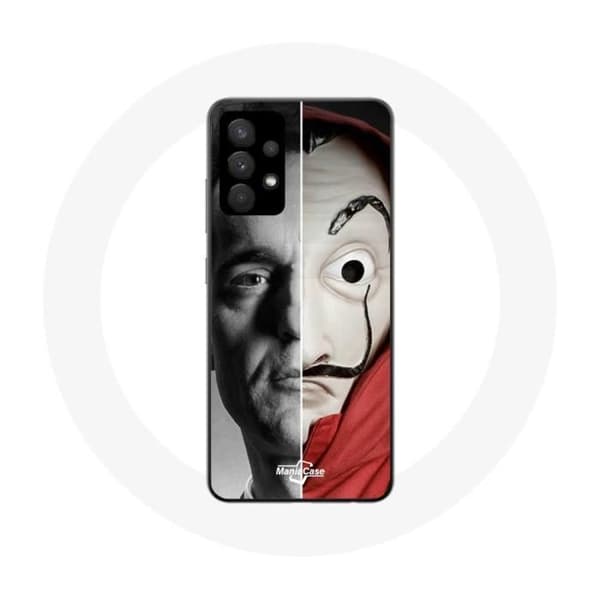 Coque för Samsung Galaxy A13 4G / A13 4G Lite Berlin La casa de papel Berlin Masque Split