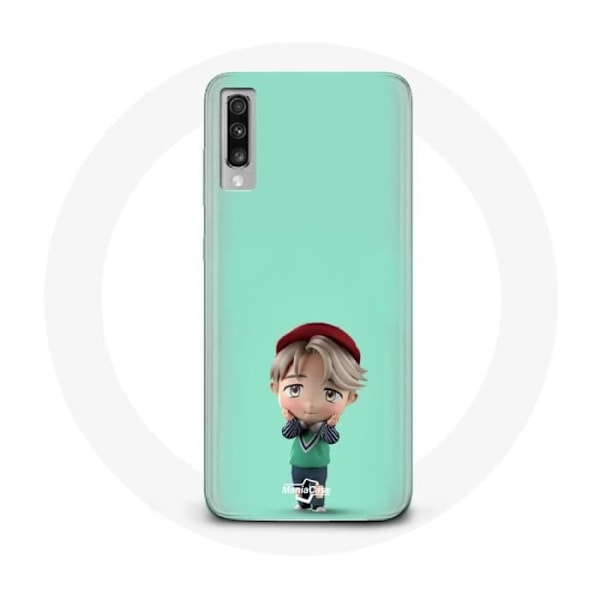 Coque för Samsung Galaxy A70 BTS TinyTAN Animation Jimin