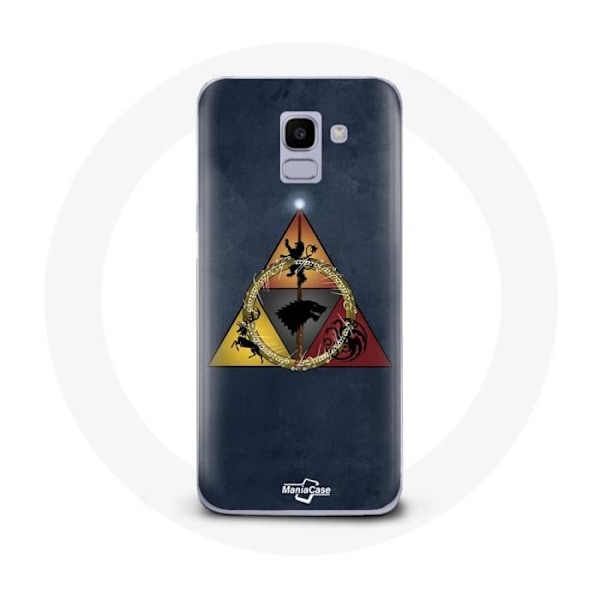 Coque för Samsung Galaxy J6 2018 Game of Thrones Säsong 8 Järntronen Triangel Logotyp Baratheon L