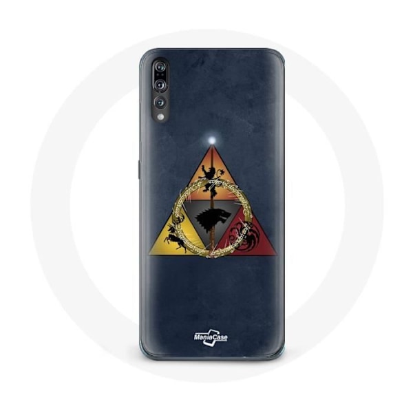 Coque - Game of Thrones - Huawei P20 - Souple - Triangel Logotyp Baratheon Lannister Stark - Skydd