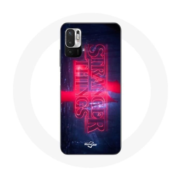 Coque för Xiaomi Redmi Note 10T 5G Stranger Things Logotyp Transparent Säsong 4 Trailer 2022