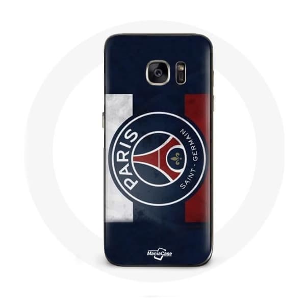 Coque - Paris Saint Germain - Samsung Galaxy S7 - Mjuk - PSG-logotyp - Skydd