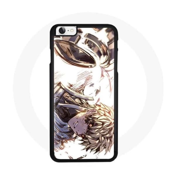 iPhone 6 Cover - Maniacase - Genos One Punch Man - Blød - Stødbeskyttelse - Sort