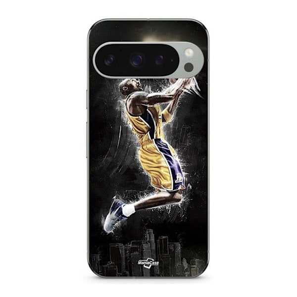 Coque - MANIACASE - Google Pixel 9 Pro - Souple - Noir - Basketboll Kobe Bryant Svart