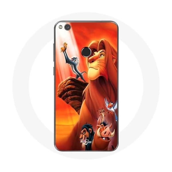 Huawei P8 Lite 2017 Suojakotelo Leijonakuningas Simba ja Mufasa