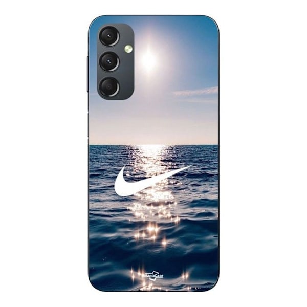 Coque - Nike - Samsung Galaxy A24 - Vit logotyp - Mjuk - Silikon Vit