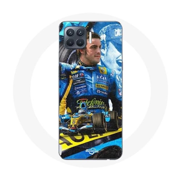 Coque för Oppo A93 Formule 1 Fernando Alonso världsmästare i F1
