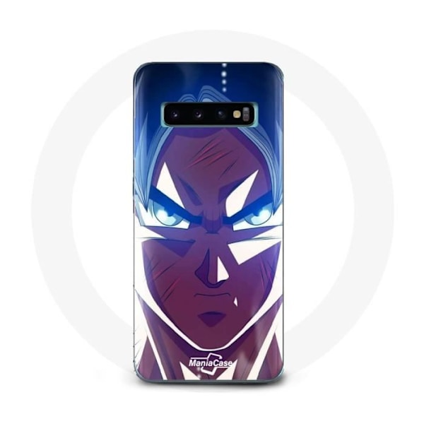 Coque för Samsung Galaxy S10 Dragon Ball Goku Argande Ansikte