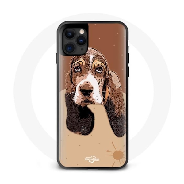 Coque Iphone 13 Basset Hound Ansikte