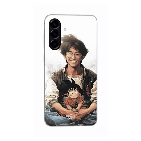 Coque - Maniacase - Samsung Galaxy A56 - Silikon - Goku - Barn Svart