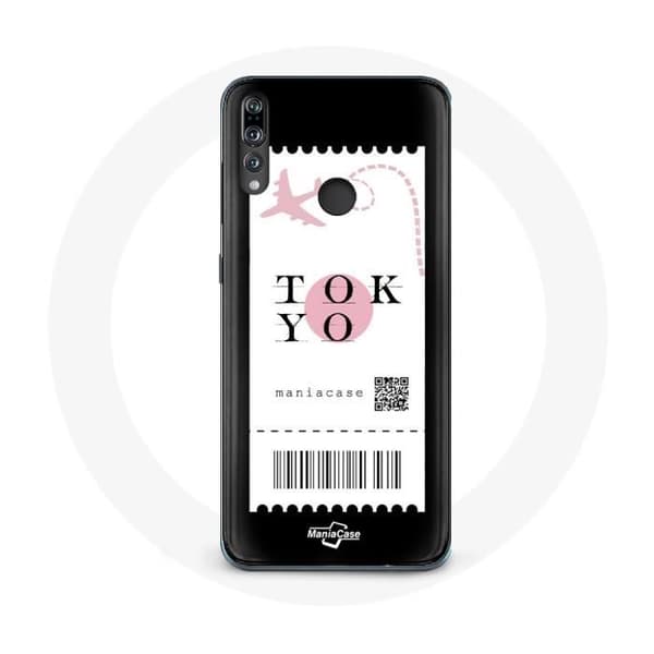 Cover - Huawei - P30 Lite - Flybillet - Blød - Sort