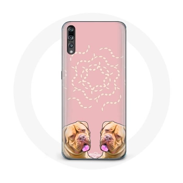 Coque - Huawei - P20 - Dogue de Bordeaux - Symmetrisk - Flexibel