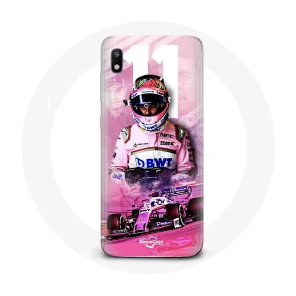 Coque - Formel 1 - Sergio Pérez - Samsung Galaxy A10 - Mjuk - Rosa Rosa