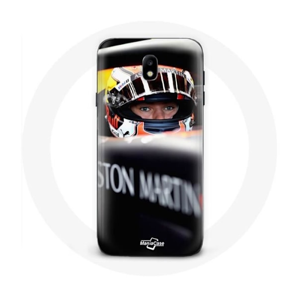 Fodral för Samsung Galaxy J5 2017 Formel 1 Max Verstappen Bilförare