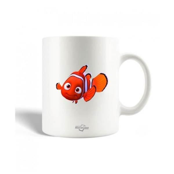 Mugg i keramik med tecknat motiv från Hitta Nemo