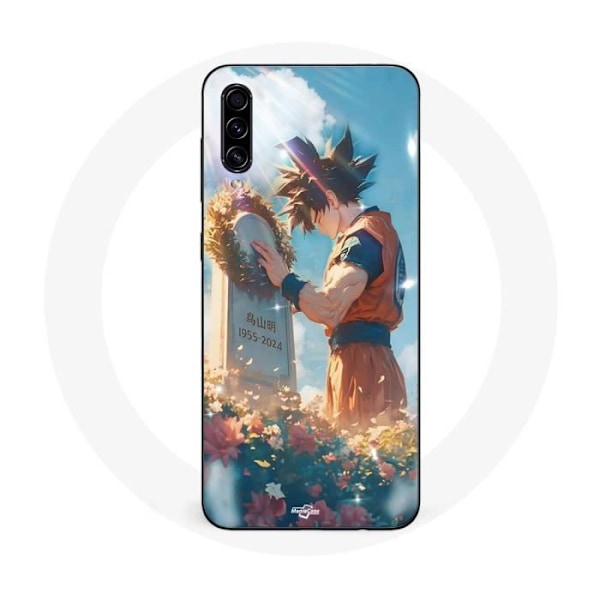 Coque Maniacase för Samsung Galaxy A50 Akira Toriyama Son Goku Tombe