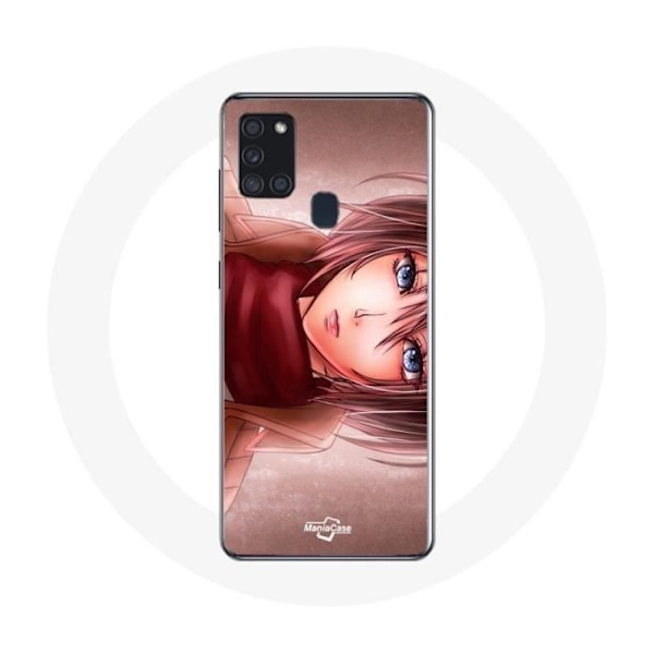 Coque för Samsung Galaxy A21S Mikasa Ackerman Attack on Titan Anime Serie Japansk