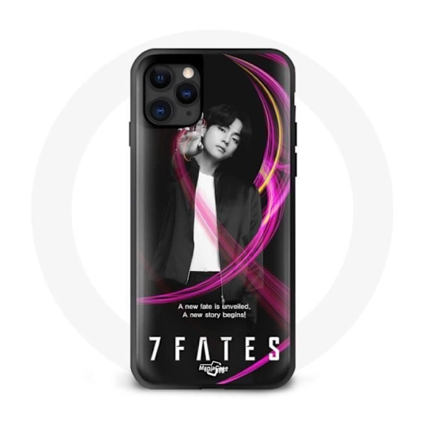Skyddsfodral för iPhone 11 Pro Max Bangtan Sonyeondan 7 Fates Chakho med BTS V konceptfoto