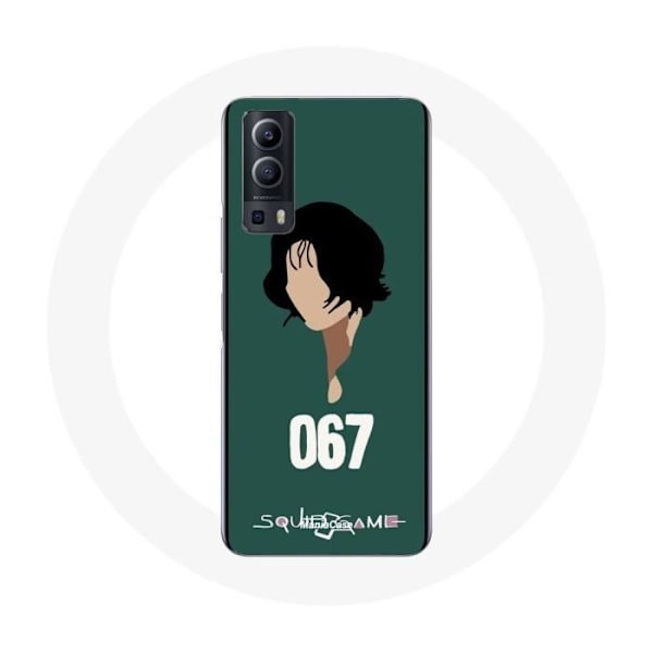 Coque Vivo Y72 Squid Game Kang Sae Byeok Ansikte