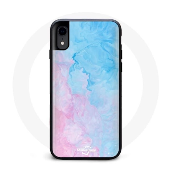 Coque Iphone XR Bakgrundsbild Safari rosa blå